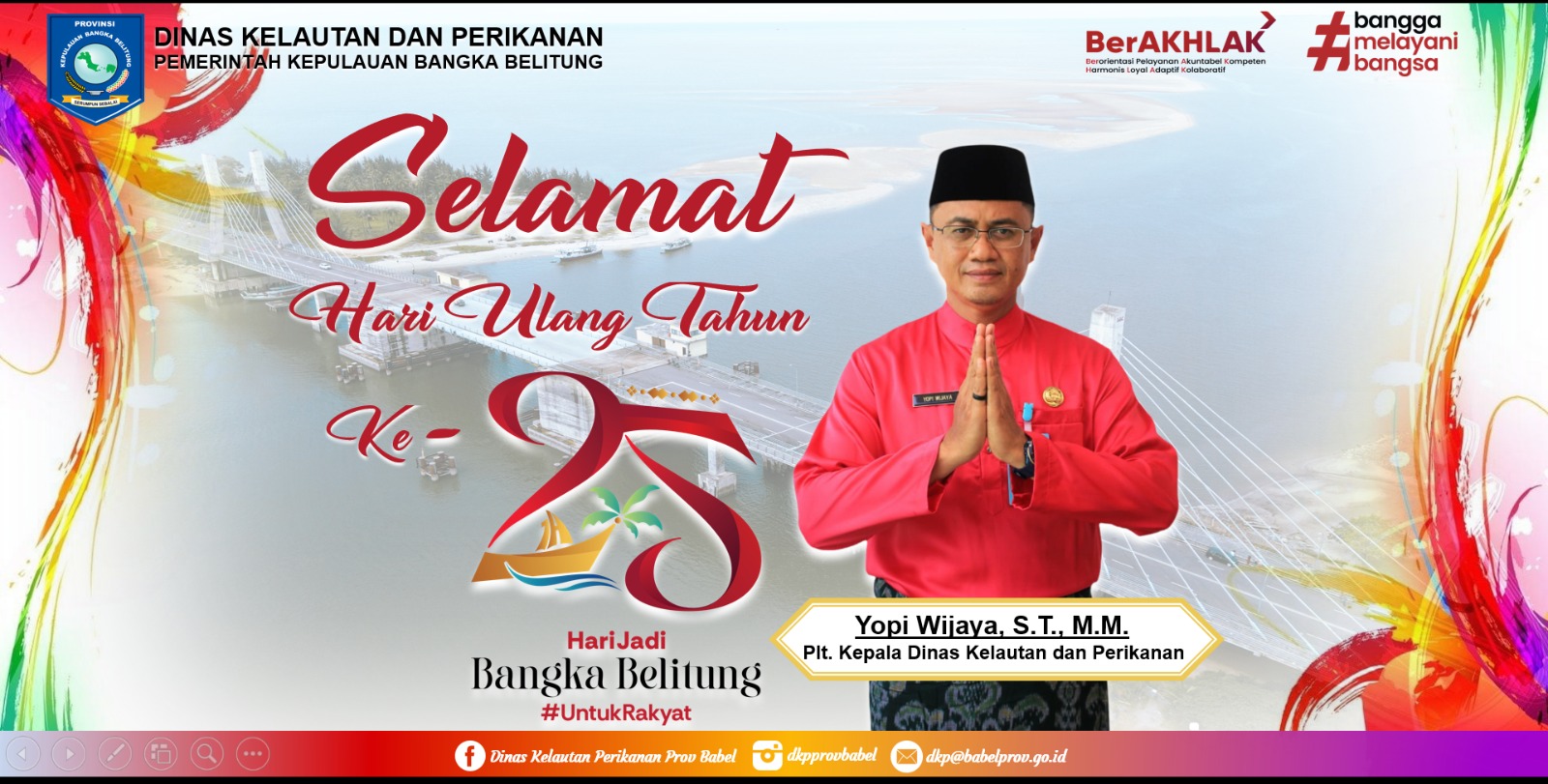 HUT Provinsi Kepulauan Bangka Belitung 