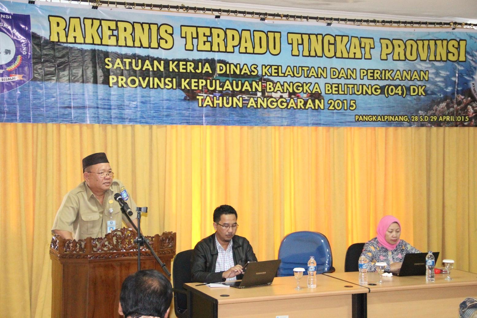 Rakernis Terpadu Tingkat Provinsi Tahun 2015