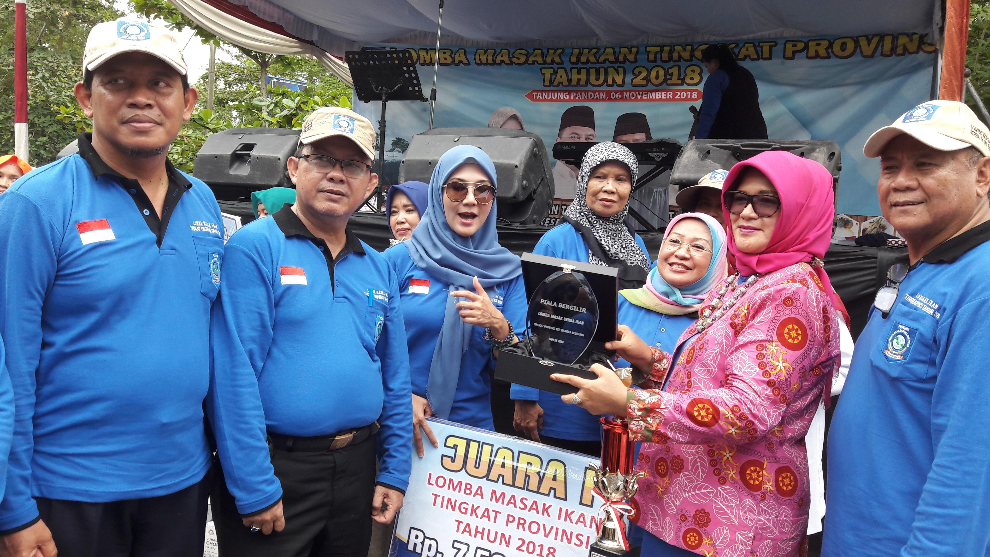 Lomba Masak Ikan Tingkat Provinsi ke 16 di Gelar di Belitung