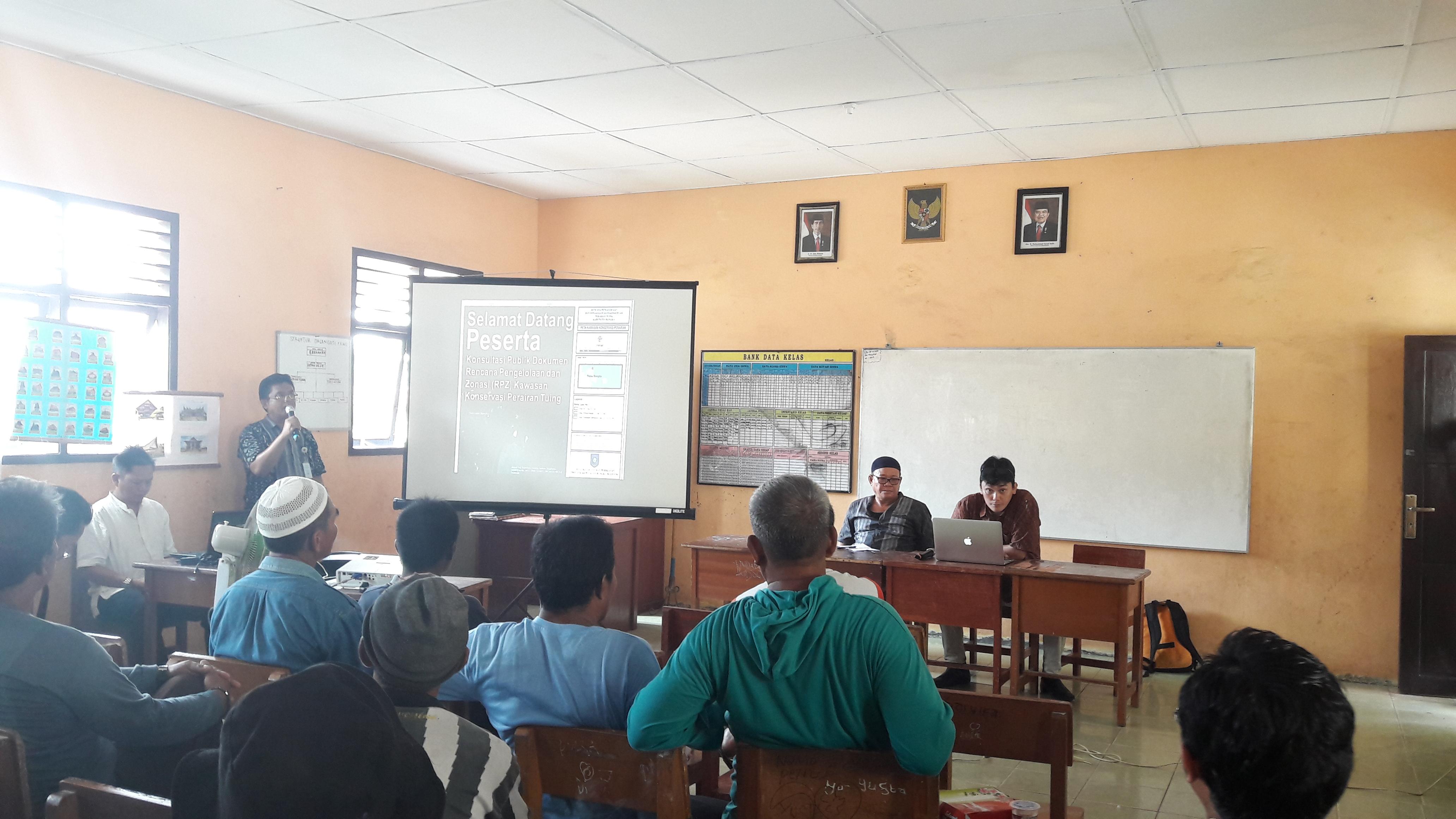 Perairan Tuing Dicadangkan sebagai Kawasan Konservasi Perlindungan Cumi Bangka