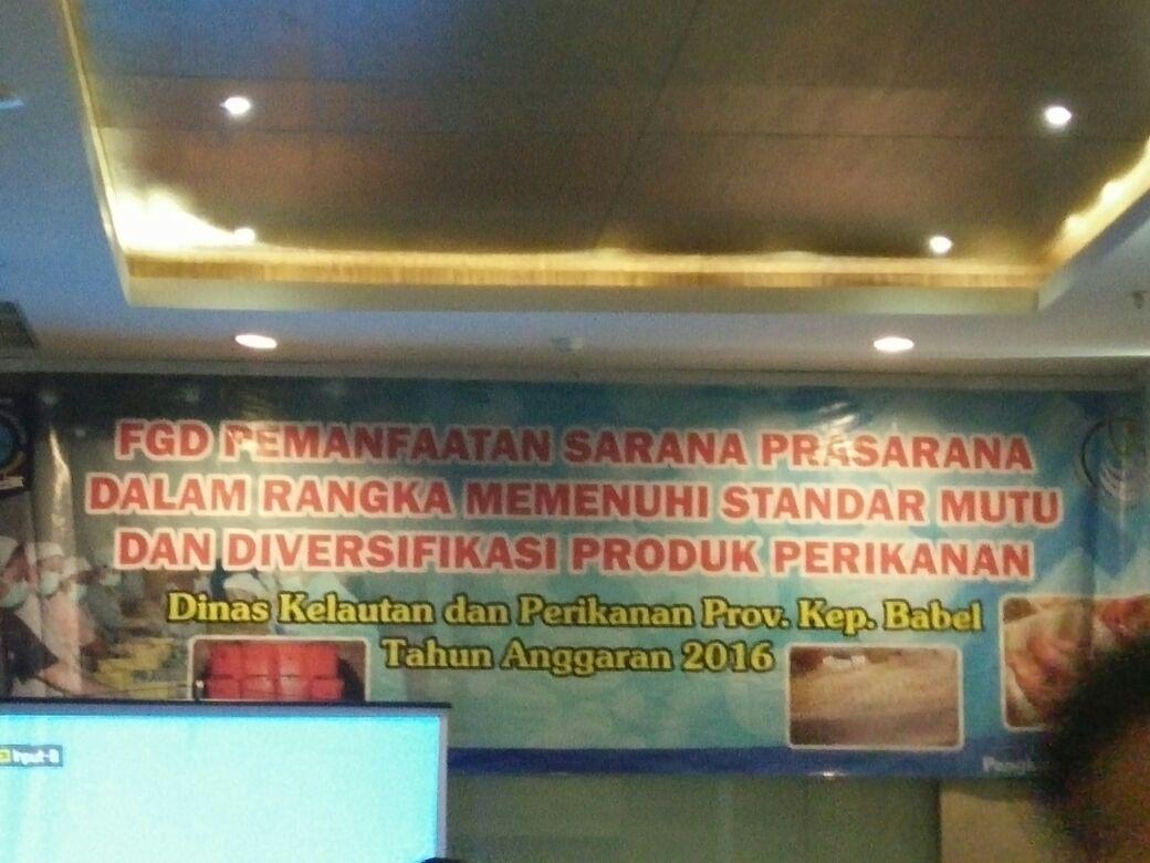 DKP Provinsi Siap Terapkan Standar Mutu dan Diversifikasi Produk Perikanan