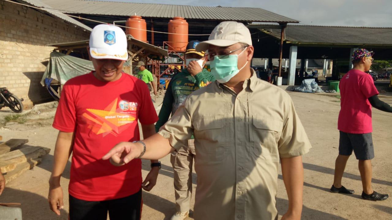 Pegawai Pemprov Babel Kembali Gelar Aksi Gotong Royong di PPI Muara Sungai Batu Rusa