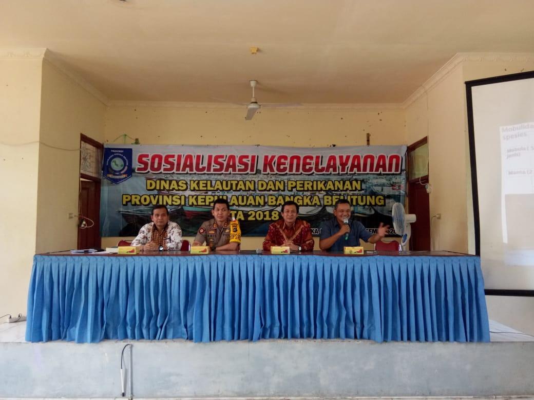 Serius Tangani Trawl, Pemprov Babel Gelar Sosialisasi Kenelayanan