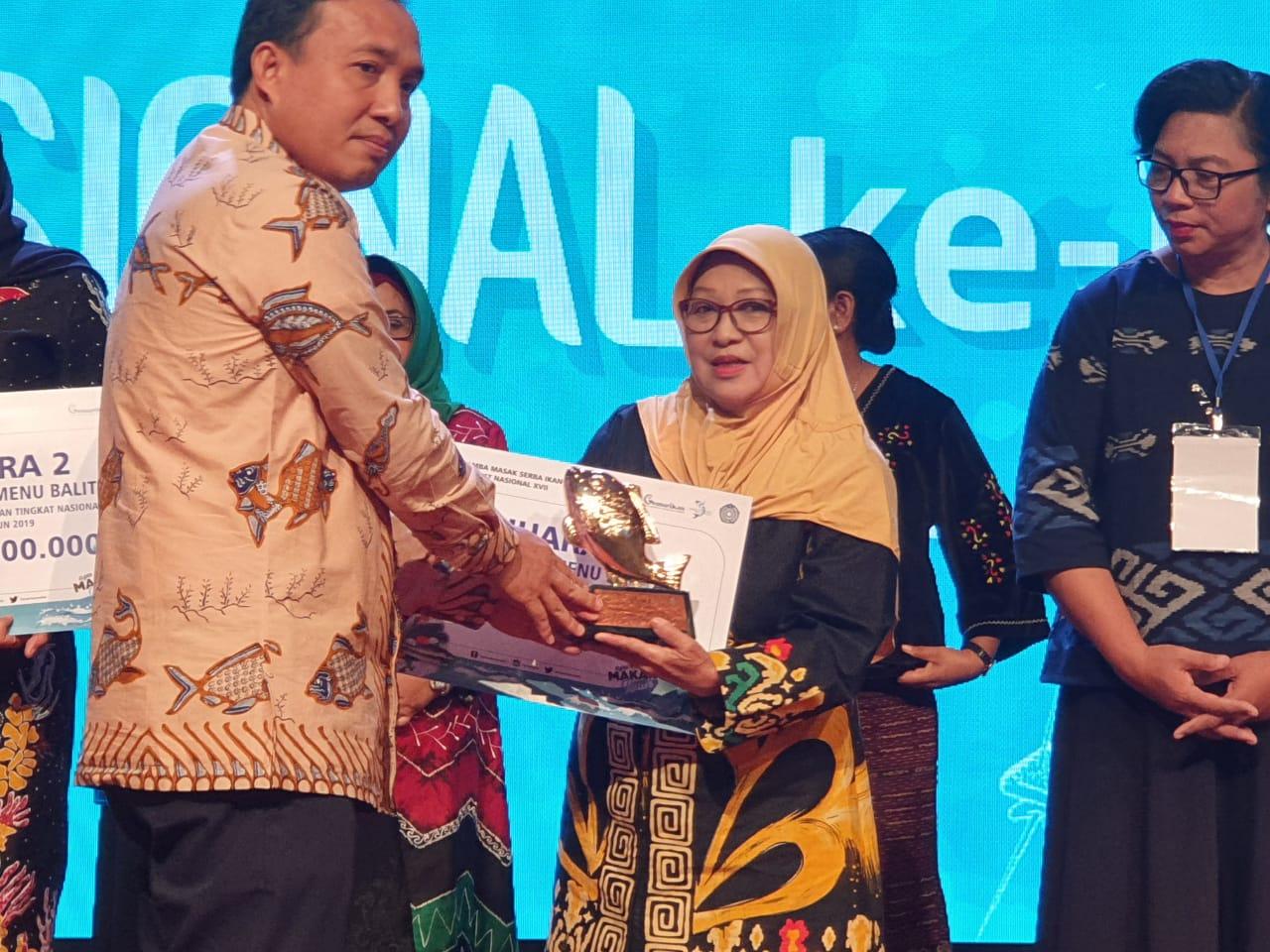 Babel Raih Juara Ketiga Kategori Menu Balita dalam Lomba Masak Ikan Tingkat Nasional