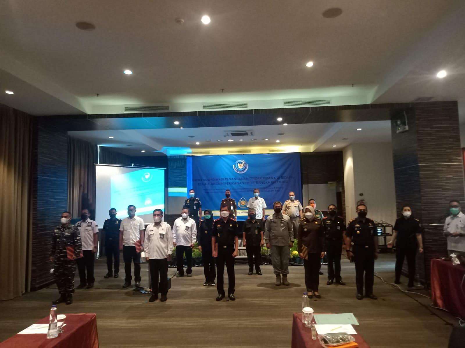 Ditjen PDSKP KKP dan DKP Gelar Rakor Samakan Persepsi Penanganan Tindak Pidana Perikanan
