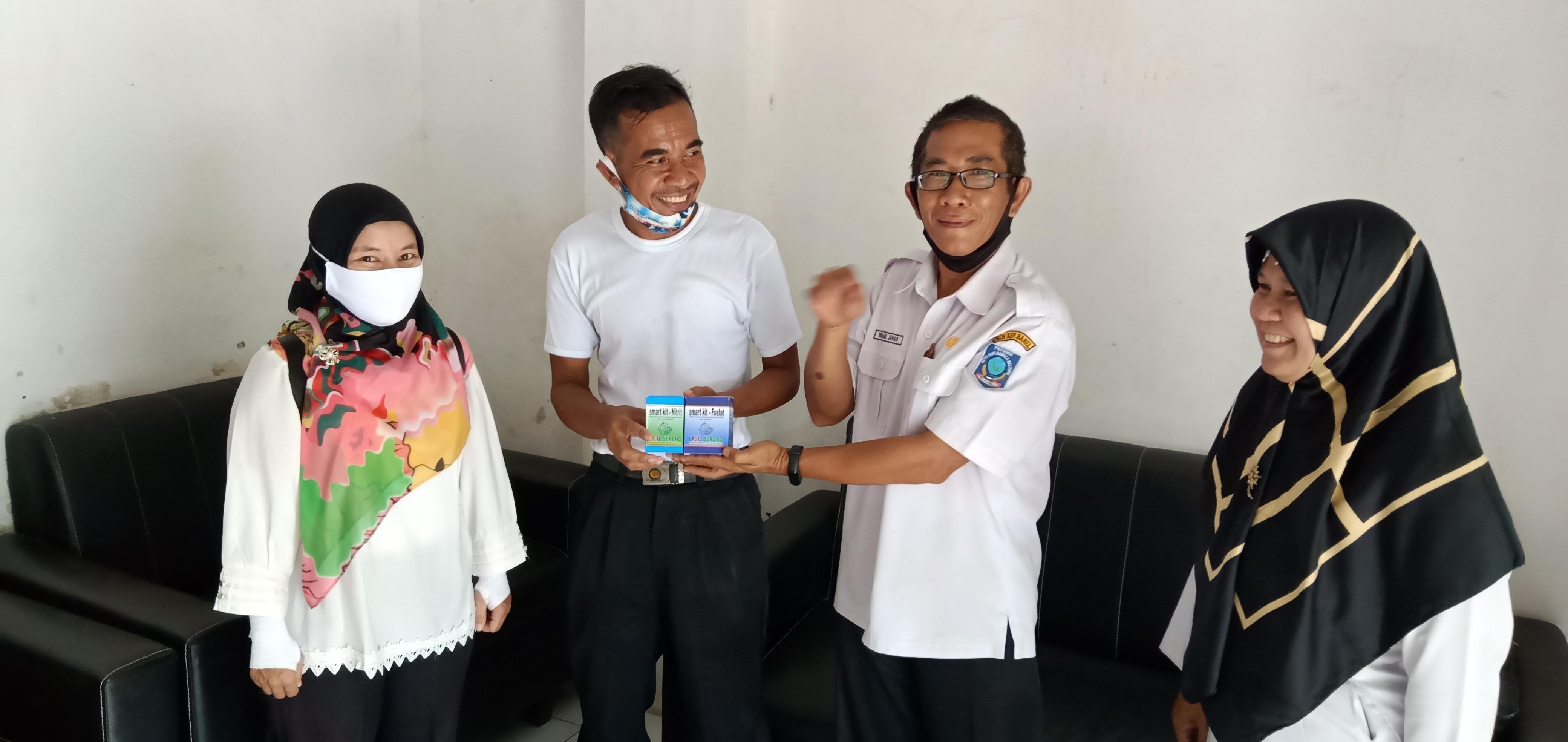 LPPMHP Serahkan Smart Kit  Penguji Kualitas Air untuk BBIL Bangka