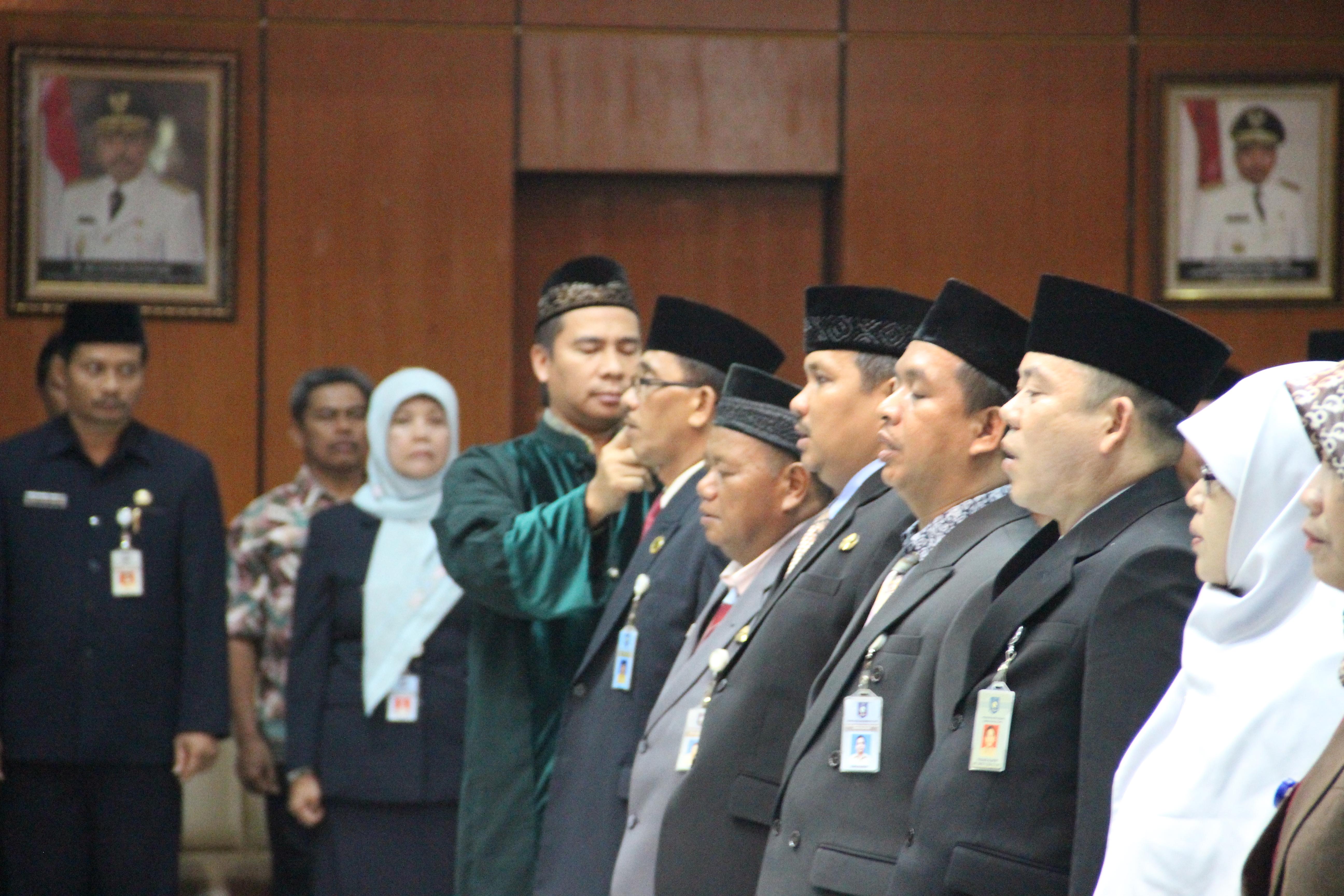 Pelantikan Eselon III dan IV Lingkup Pemerintah Provinsi Kepulauan Bangka Belitung 