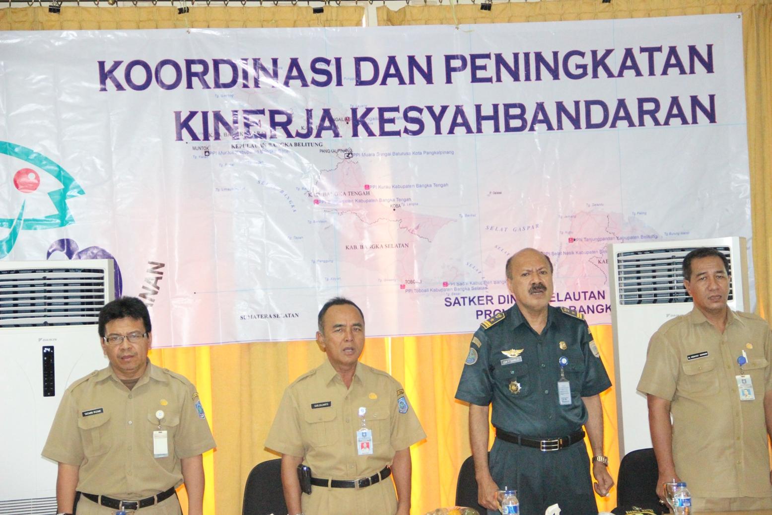 Tingkatkan Koordinasi Kesyahbandaran, DKP Provinsi Adakan Rakor 