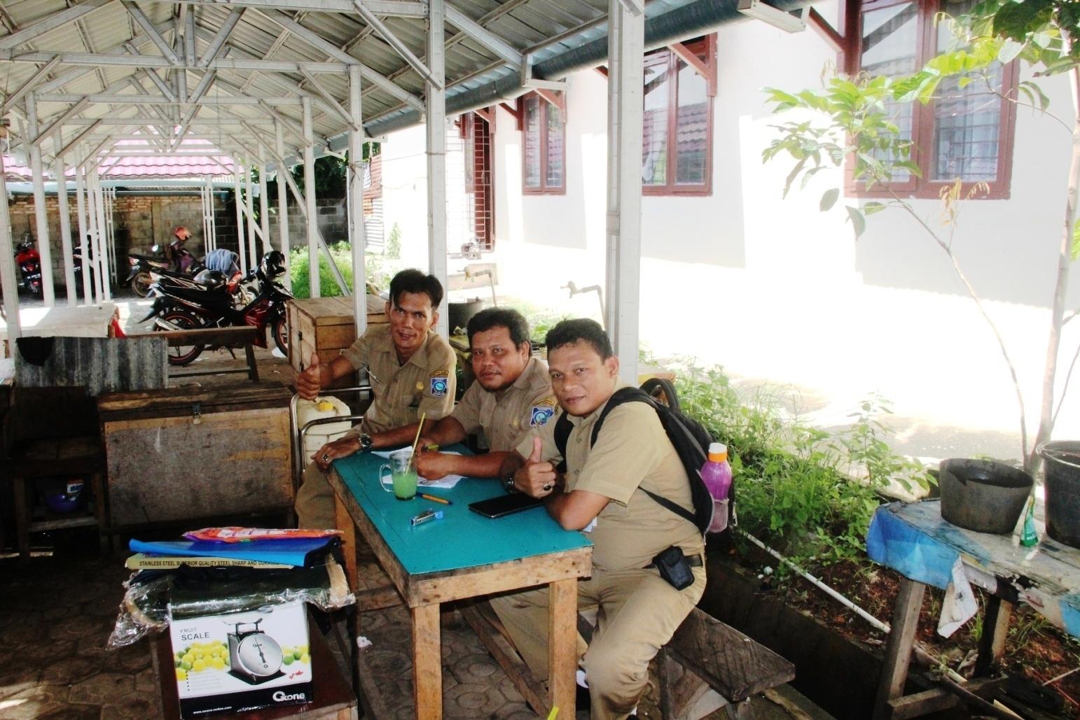 Persiapan Serah Terima Sarpras Kepada Pedagang/Penjual Ikan  Pasar Pagi