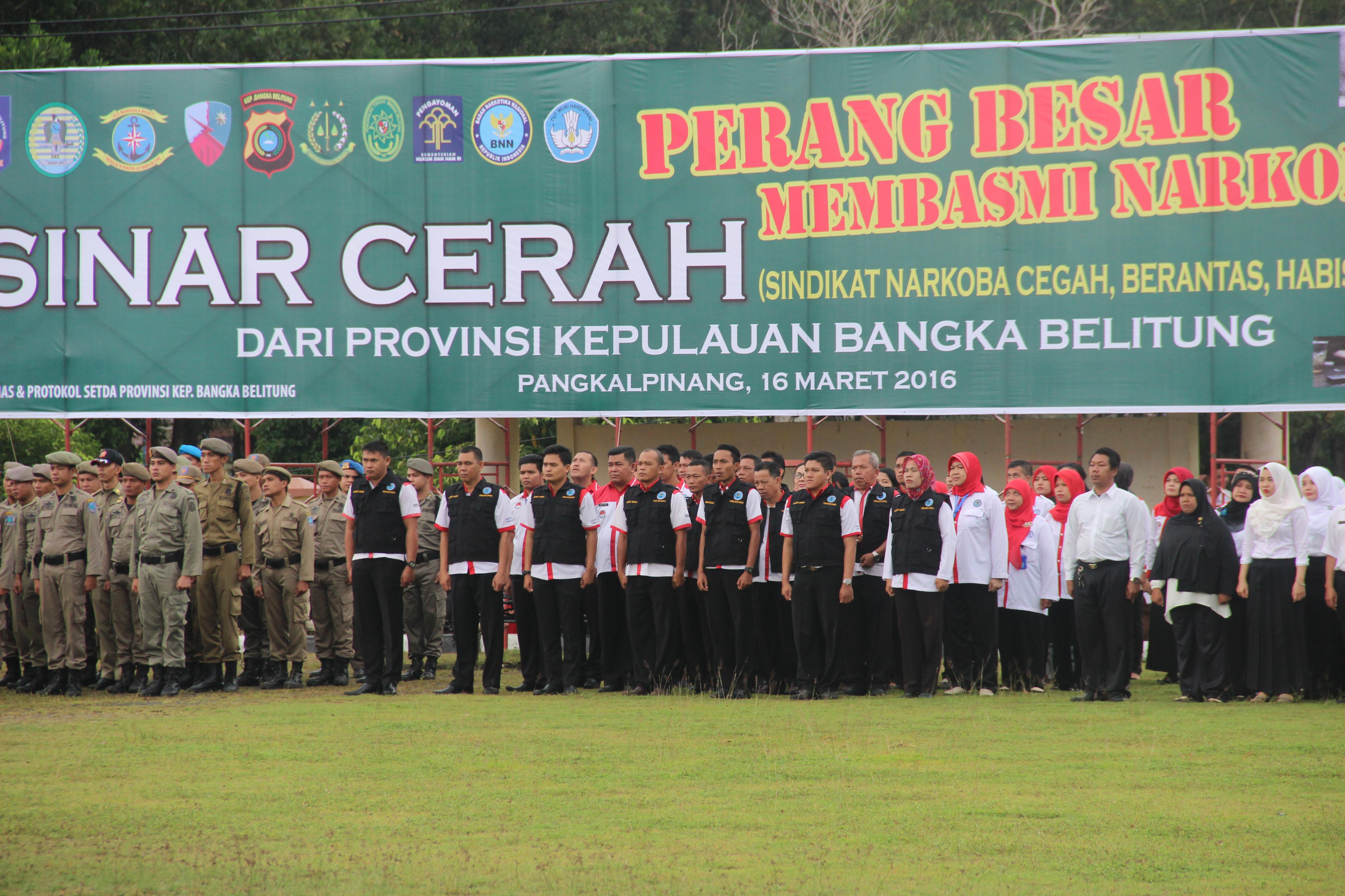 Tabuh Genderang Perang Besar Membasmi Narkoba