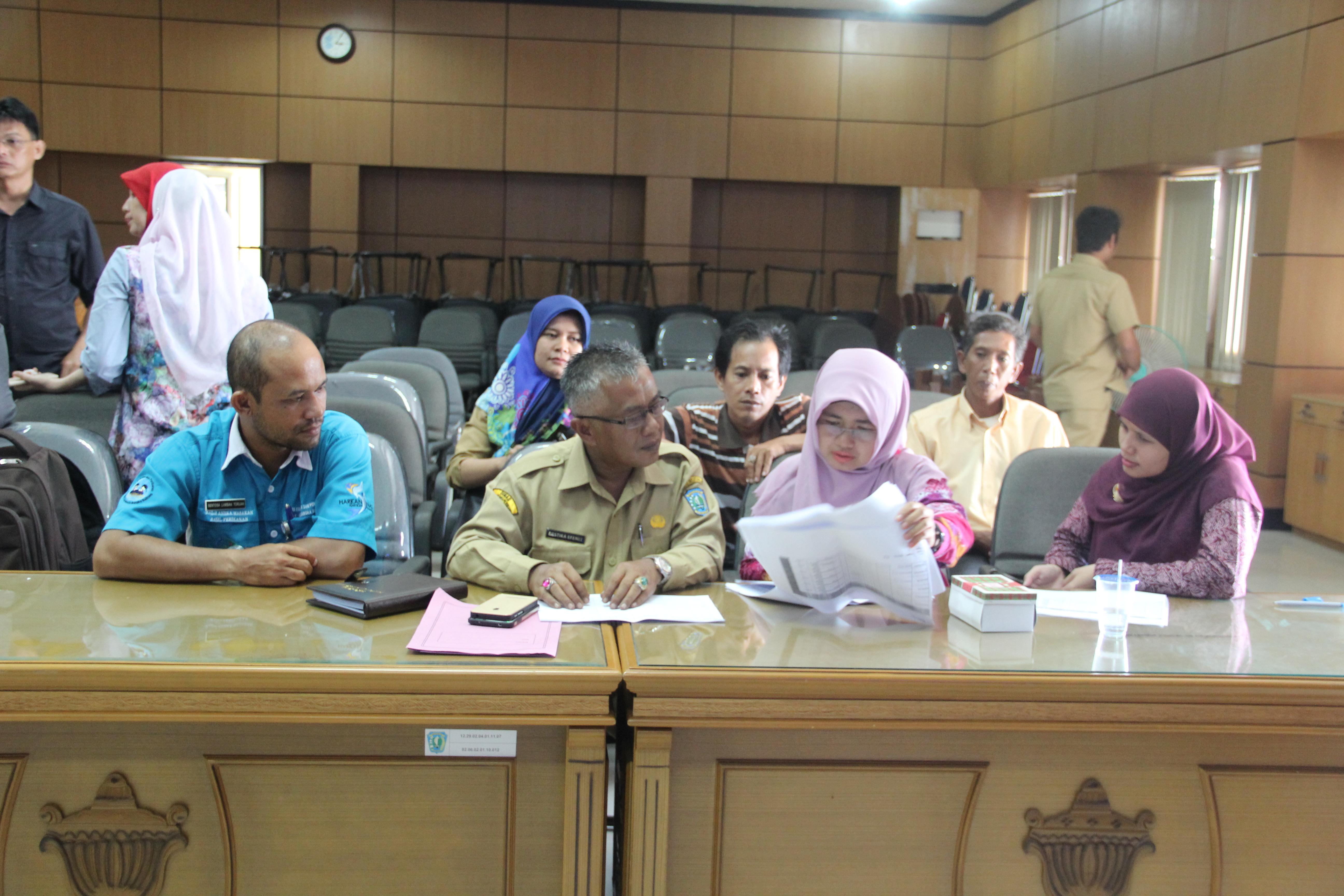 Tim Teknis Validasi dan Verifikasi P3D Melakukan Validasi Dan Verifikasi di DKP Belitung