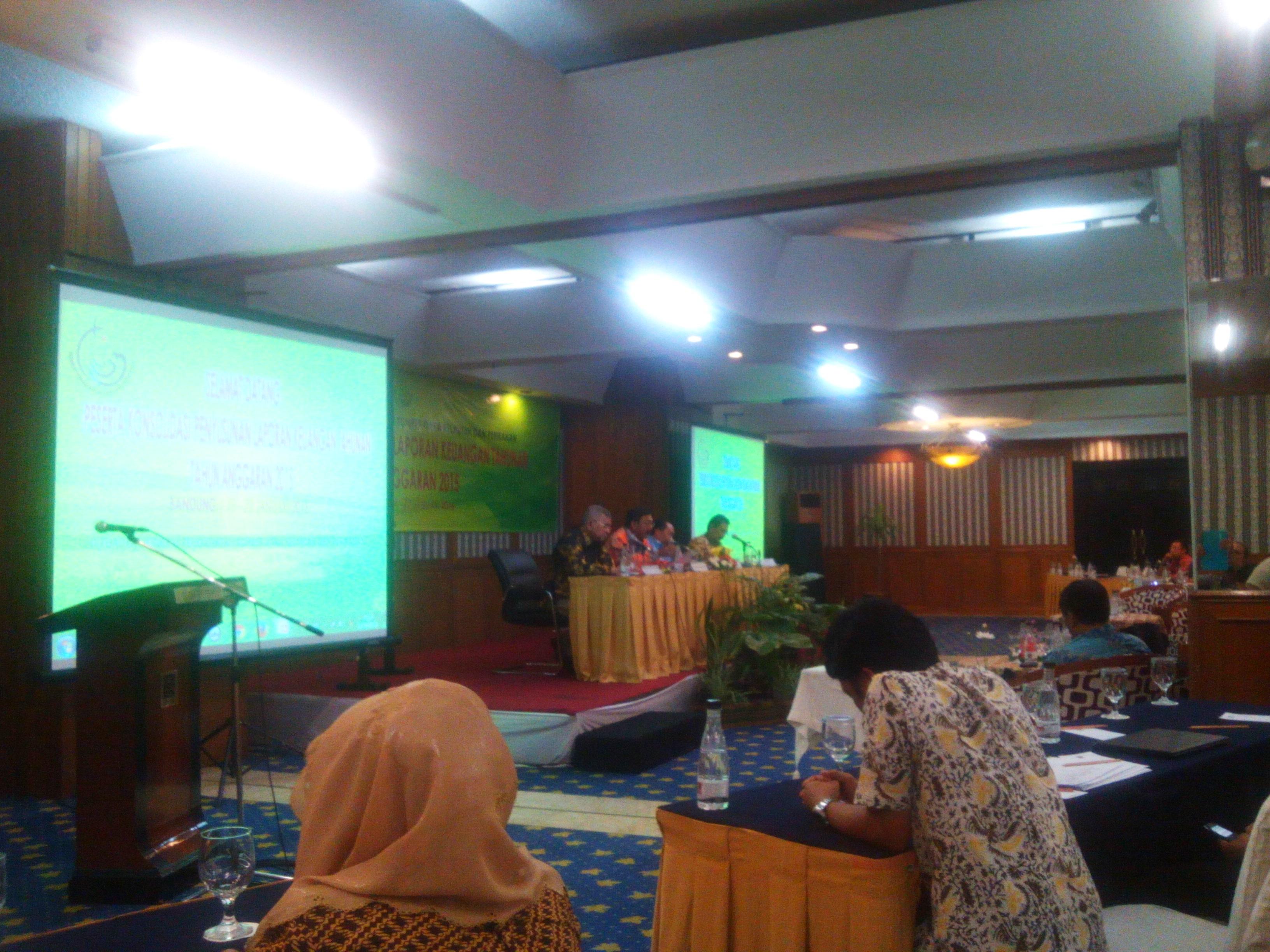 Penyusunan Laporan Keuangan Tahunan Tahun 2015 Dirjen PSDKP