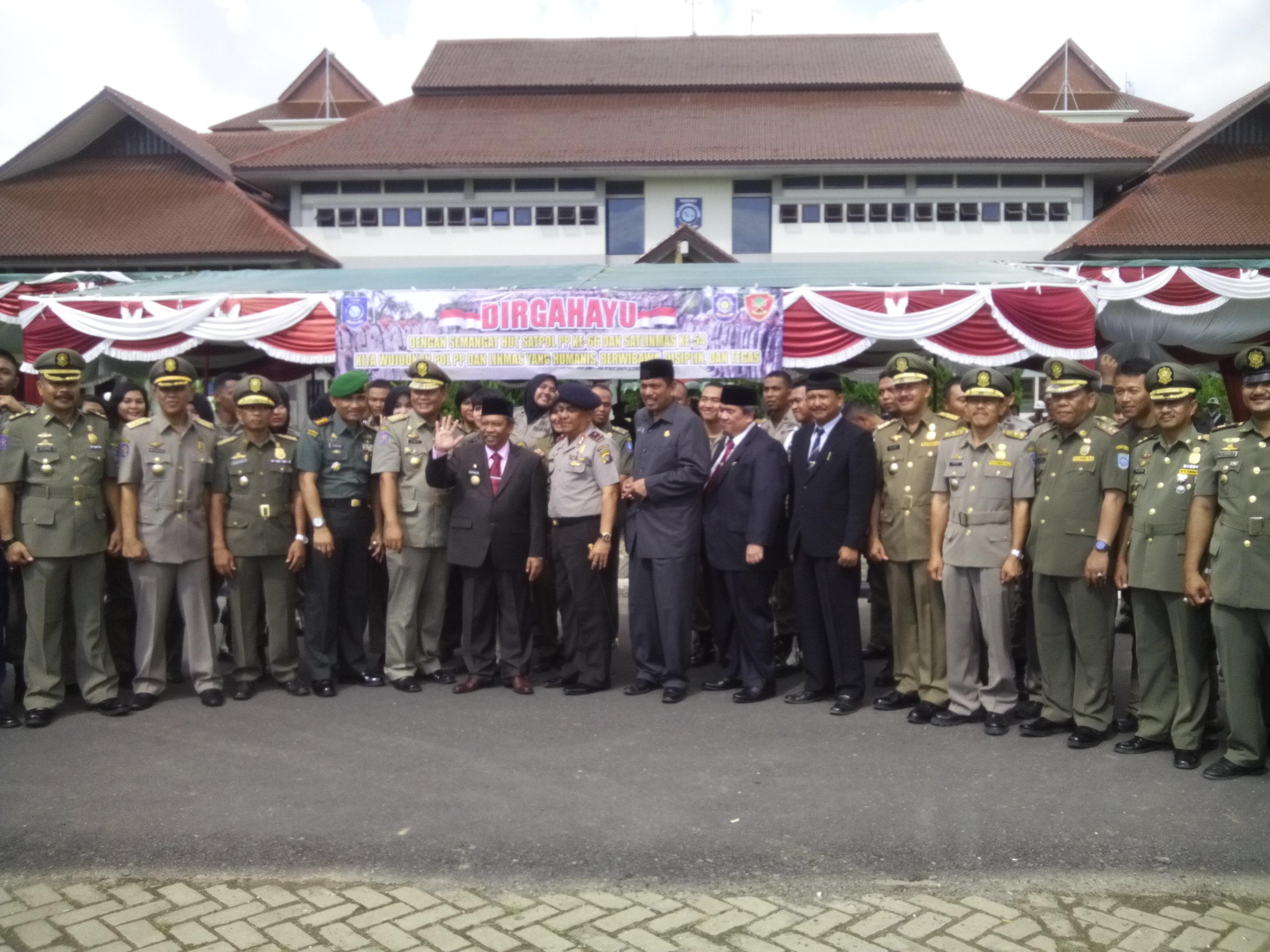 Mewujudkan Satpol PP dan Satuan Perlindungan Masyarakat yang Humanis, berdedikasi, disiplin dan tegas