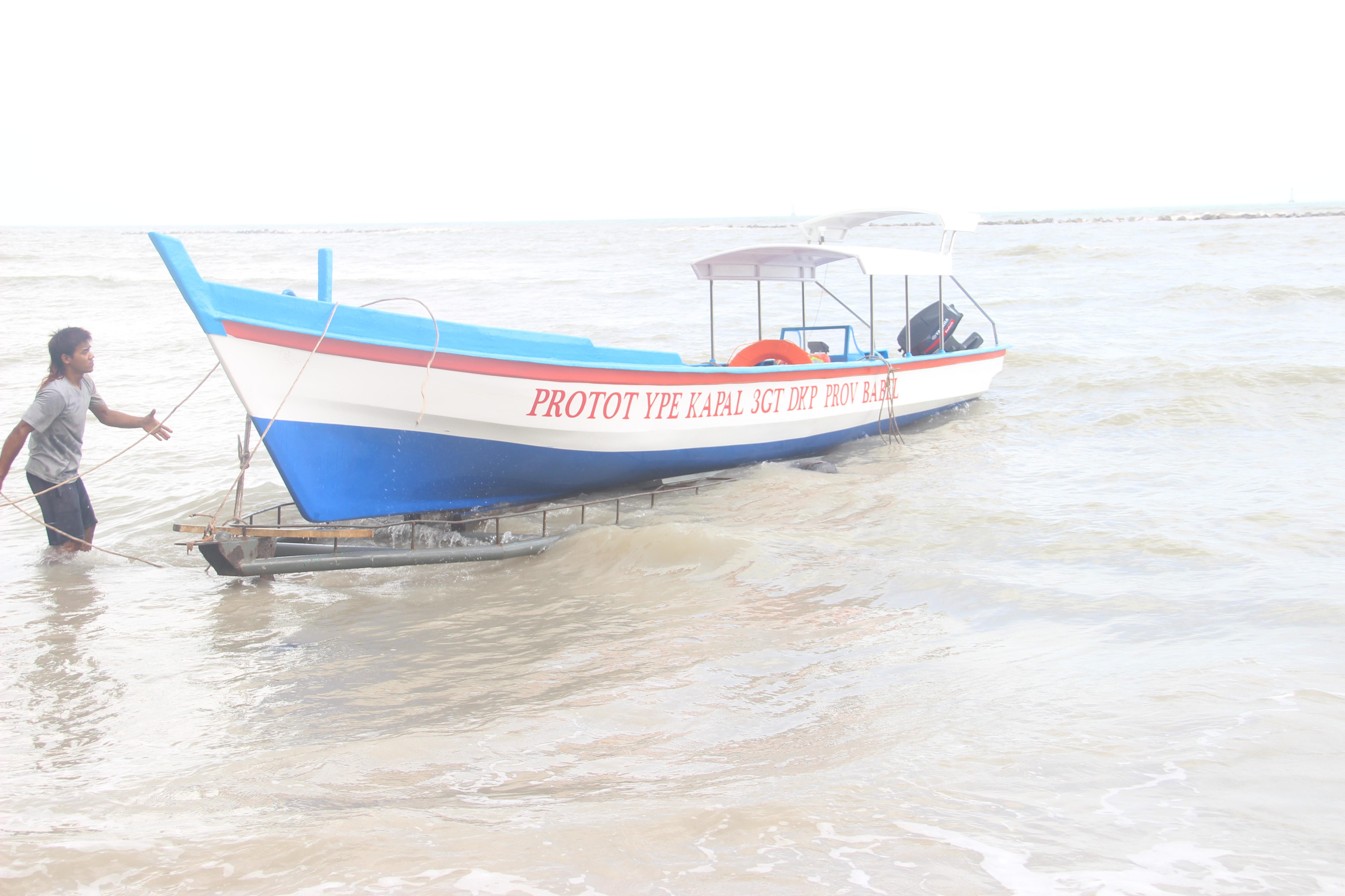 Ini Dia  Prototype Kapal 3 GT yang Akan dibagikan untuk Nelayan