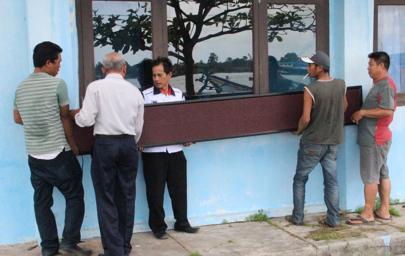 Bantuan Running Text Untuk TPI Ketapang