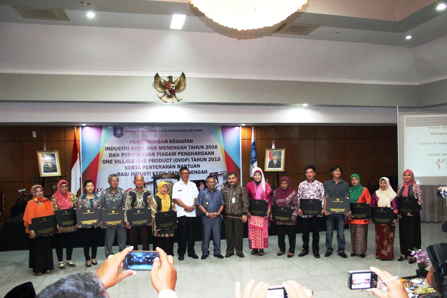 Pengolah Hasil Perikanan Babel Dapat Penghargaan Gubernur