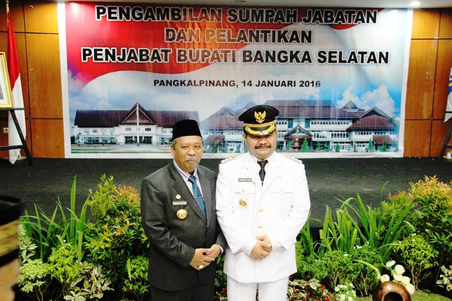 Gubernur Babel Melantik Penjabat Bupati Basel