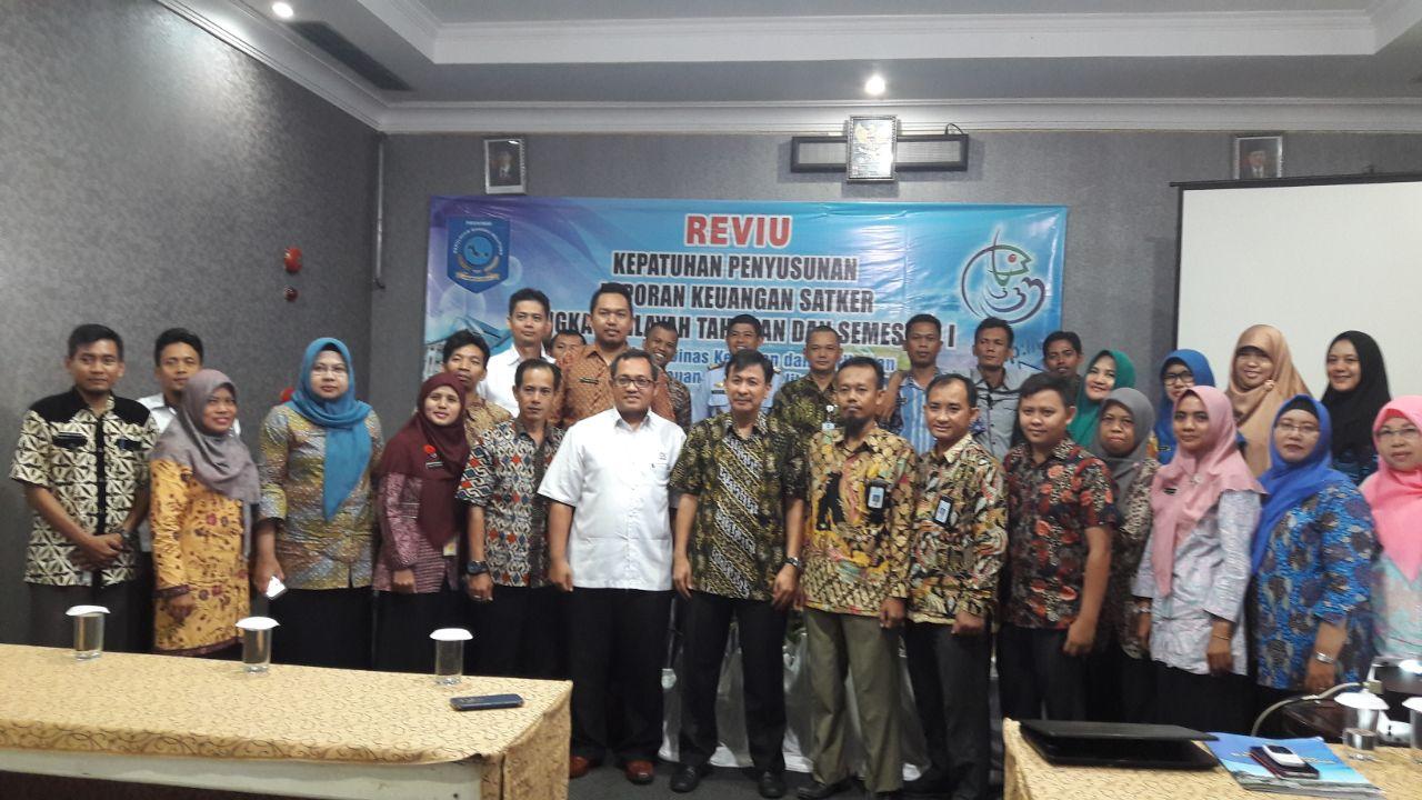 Dukung Transparansi, DKP Babel Gelar Reviu Penyusunan Laporan Keuangan