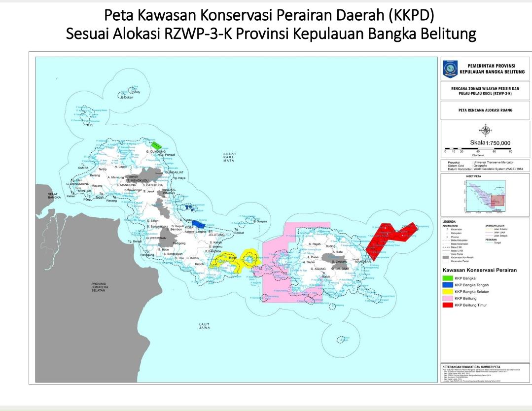 KKP Dorong Babel Segera Miliki UPT Pengelola Kawasan Konservasi Laut Daerah