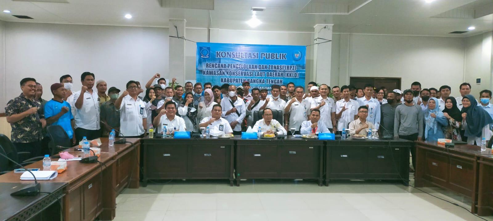 DKP Babel Usulkan penetapan Perairan Perlang, Pulau Ketugar dan Bebuar Bangka Tengah  ke KKP sebagai Taman Wisata Perairan 