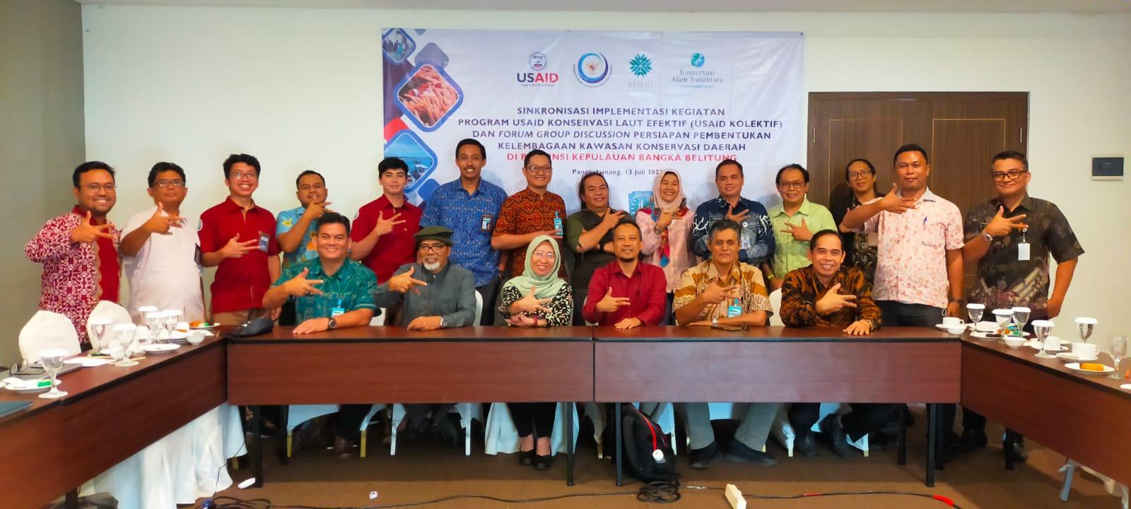 Punya Lima Kawasan Konservasi Laut,  Babel Upayakan Bentuk UPT Konservasi