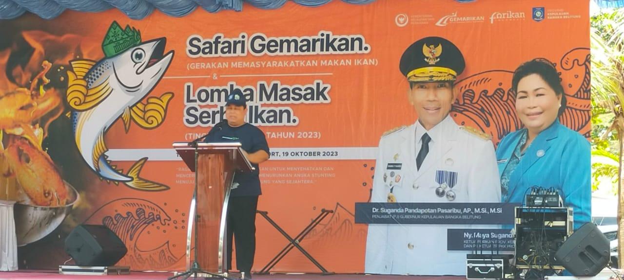 Pemprov Babel Dorong Sektor Perikanan dan Kelautan Jadi Tulang Punggung Ketahanan Pangan dan Pemenuhan Gizi Nasional
