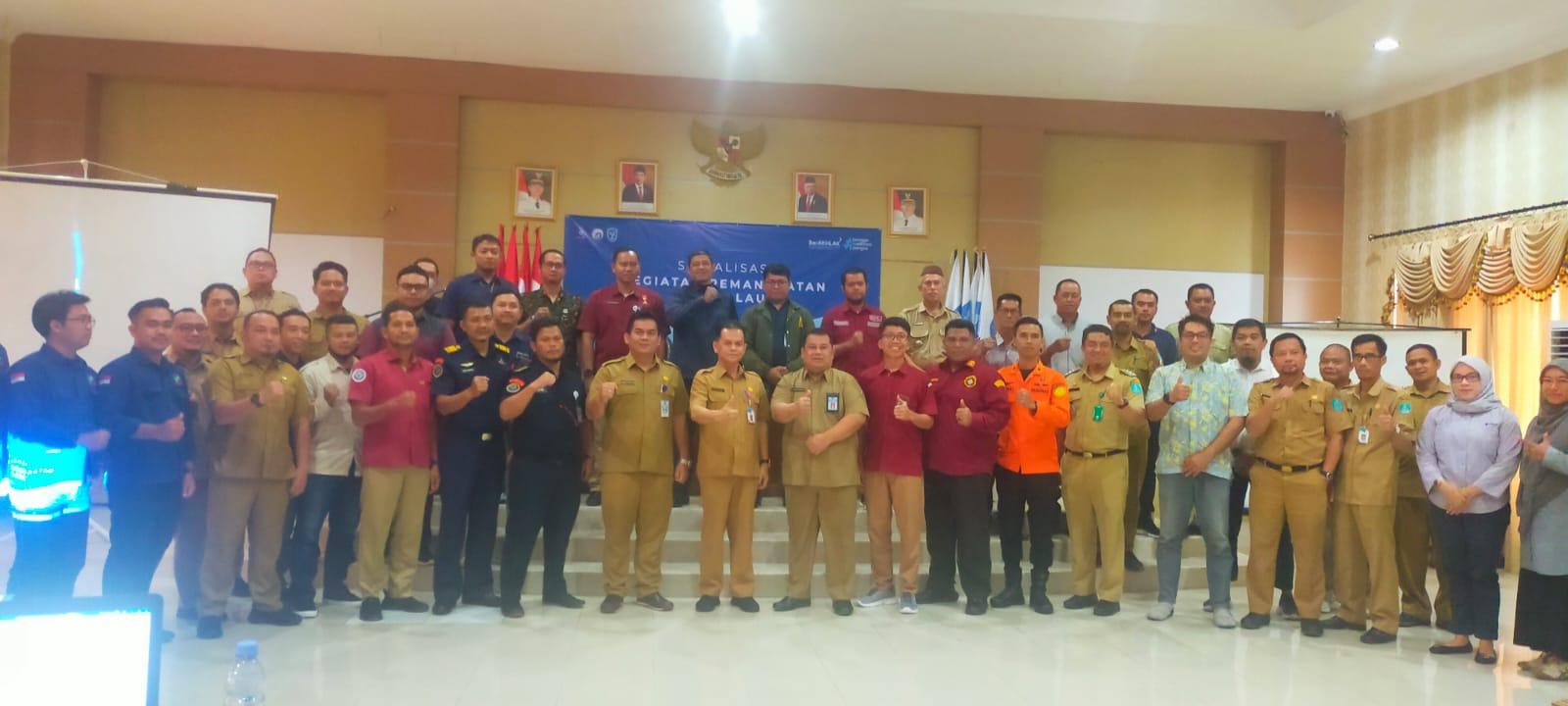  DKP Babel Gelar Sosialisasi Kegiatan Pemanfaatan Ruang Laut 