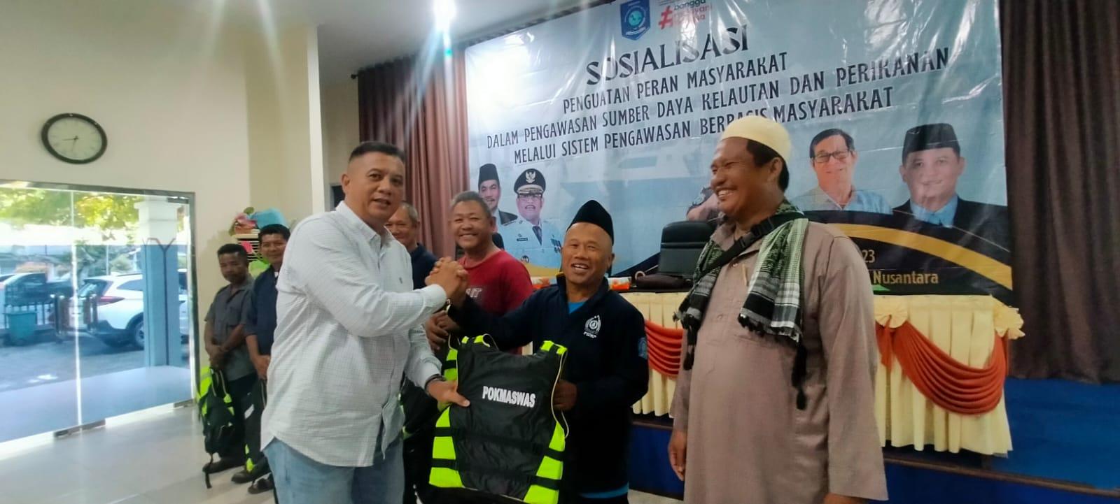 Kolaborasi DKP dan Komisi II DPRD Bina Anggota POKMASWAS