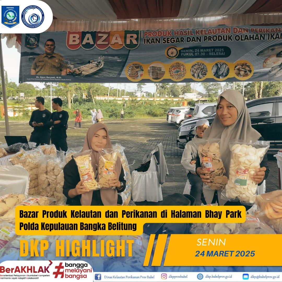 Tenggiri dan Udang Laris Manis di Bazar Ramadhan 