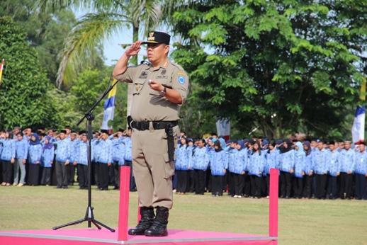 Partisipasi DKP Prov. Kep. Babel Dalam Rangka Dirgahayu Satpol PP ke-65 dan Satlinmas ke-53.(Kamis, 16/04/2015).