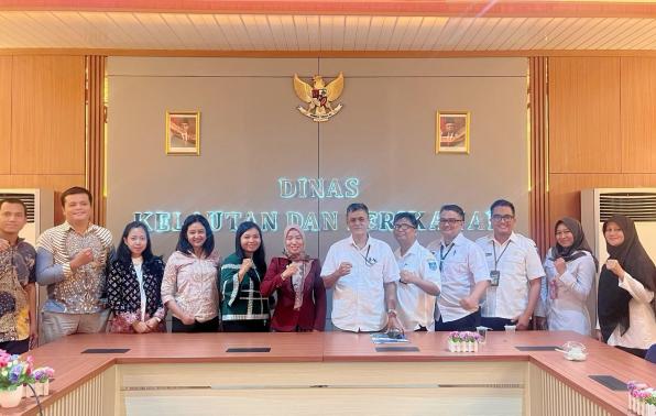 Foto bersama dengan Polman Babel